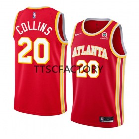 Maillot Basket Atlanta Hawks John Collins 20 Nike 2022-23 Icon Edition Rouge Swingman - Homme